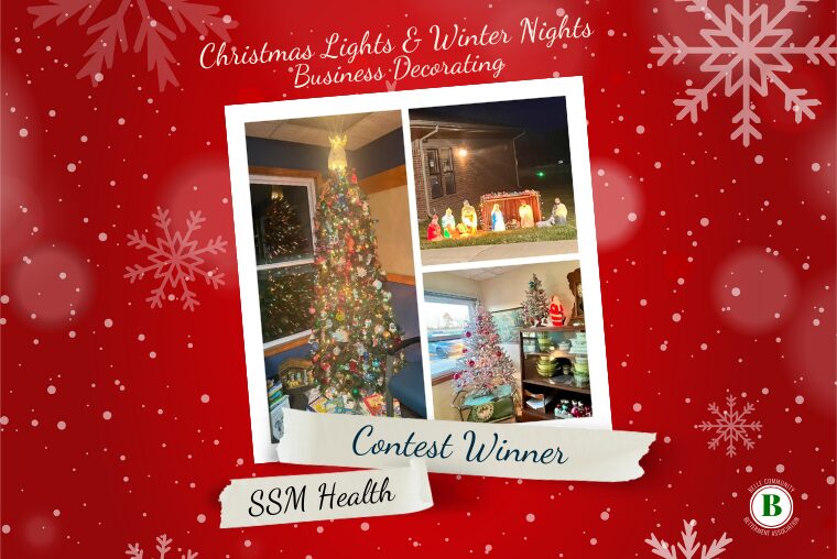 BCBA Crowns SSM Health as Winner of 1st Christmas Business Decorating Contest